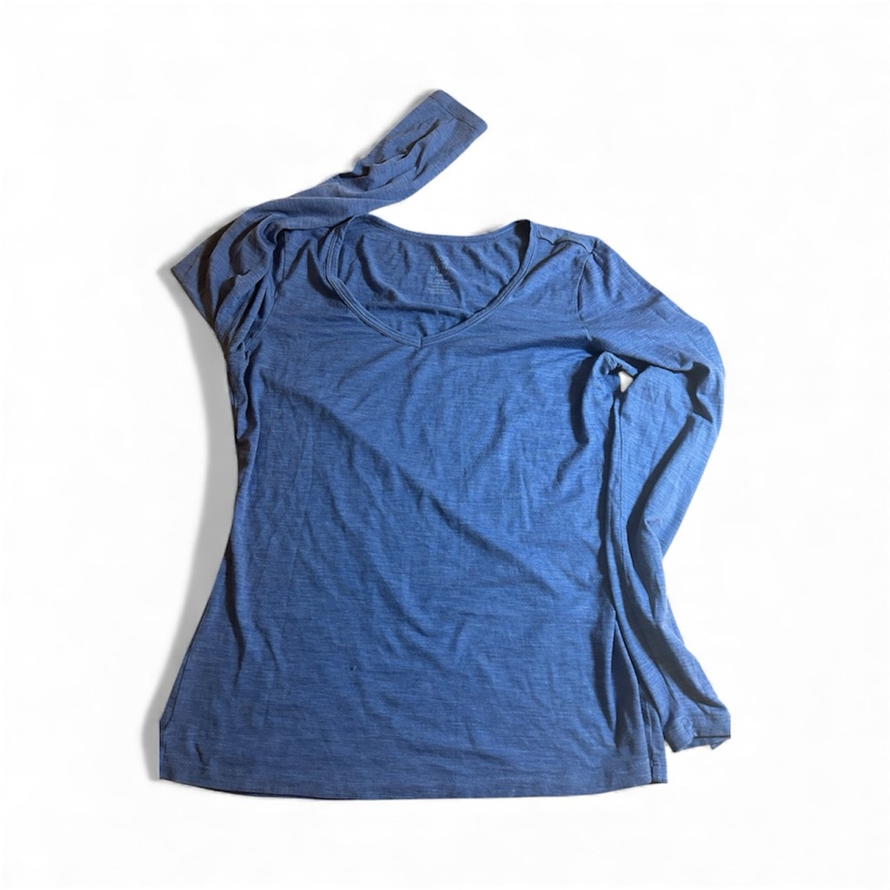 WoolX Layla Long Sleeve Blue L